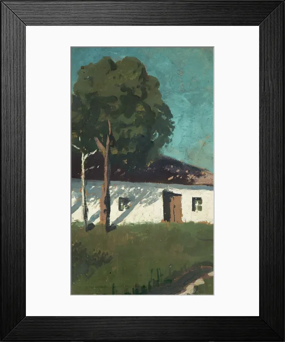 Framed Print : House in the Sun, between 1899-1901. Creator: Henryk Szczyglinski Framed Print : House in the Sun, between 1899-1901. Creator: Henryk Szczyglinski