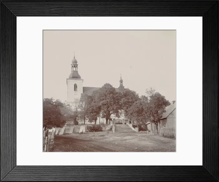 Framed Print : Church of St Martin and St Stanislaus the Bishop... Goszczanow, between 1910-1914. Creator: Unknown Framed Print : Church of St Martin and St Stanislaus the Bishop... Goszczanow, between 1910-1914. Creator: Unknown