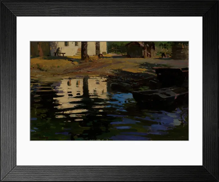 Framed Print : Reflection, between 1898-1902. Creator: Feliks Wygrzywalski