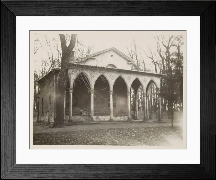 Framed Print : Czartoryski Palace and Park Complex - Gothic House, Pulawy, between 1930-1939. Creator: Unknown Framed Print : Czartoryski Palace and Park Complex - Gothic House, Pulawy, between 1930-1939. Creator: Unknown