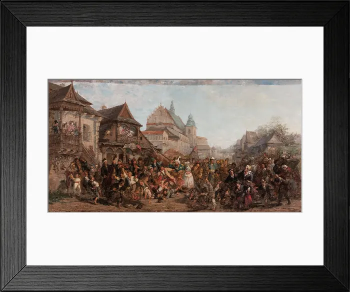 Framed Print : Zwierzyniec Hobby-Horse, c1881. Creator: Hippolyte Lipinski Framed Print : Zwierzyniec Hobby-Horse, c1881. Creator: Hippolyte Lipinski