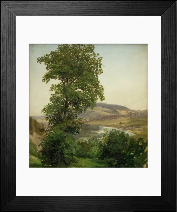 Framed Print : From the Banks of the Dniester River, after 1879. Creator: Heinrich Grabinski Framed Print : From the Banks of the Dniester River, after 1879. Creator: Heinrich Grabinski