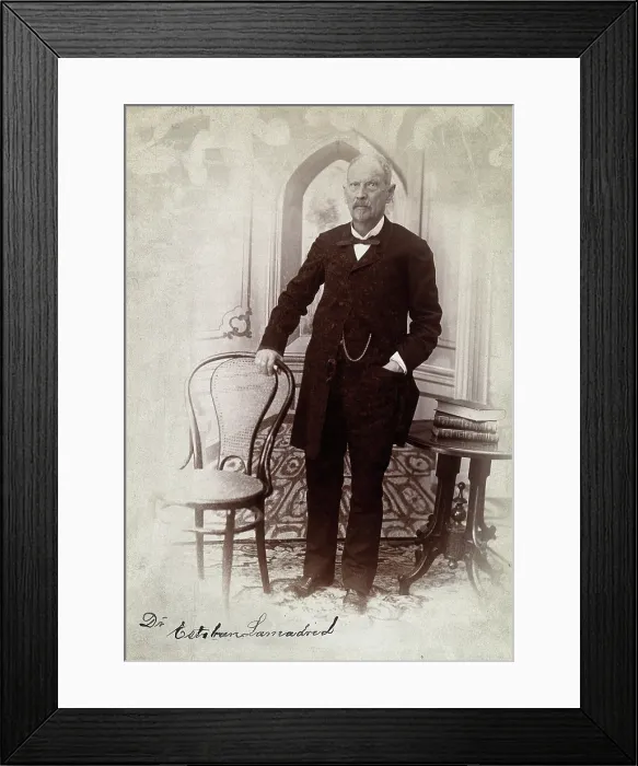 Framed Print : Esteban Lamadrid. Creator: Unknown Framed Print : Esteban Lamadrid. Creator: Unknown