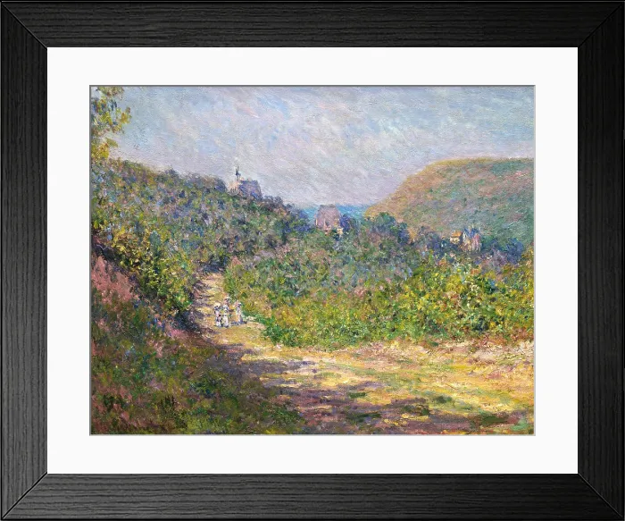 Framed Print : Aux Petites-Dalles, 1884. Creator: Monet, Claude (1840-1926) Framed Print : Aux Petites-Dalles, 1884. Creator: Monet, Claude (1840-1926)
