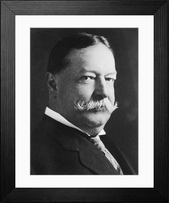 Framed Print : Portrait of William Howard Taft (1857-1930). Creator: Anonymous Framed Print : Portrait of William Howard Taft (1857-1930). Creator: Anonymous