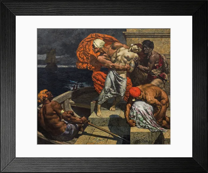 Framed Print : The Abduction, c1930. Creator: Rothaug, Alexander (1870-1946) Framed Print : The Abduction, c1930. Creator: Rothaug, Alexander (1870-1946)