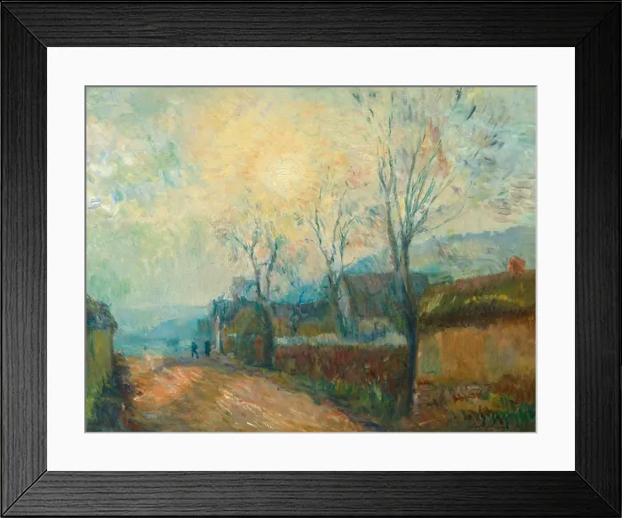 Framed Print : Paysage de campagne. Creator: Lebourg, Albert (1849-1928) Framed Print : Paysage de campagne. Creator: Lebourg, Albert (1849-1928)