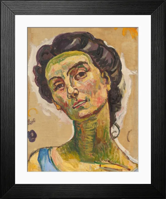 Framed Print : View into Infinity, Head Study, c1914. Creator: Hodler, Ferdinand (1853-1918) Framed Print : View into Infinity, Head Study, c1914. Creator: Hodler, Ferdinand (1853-1918)