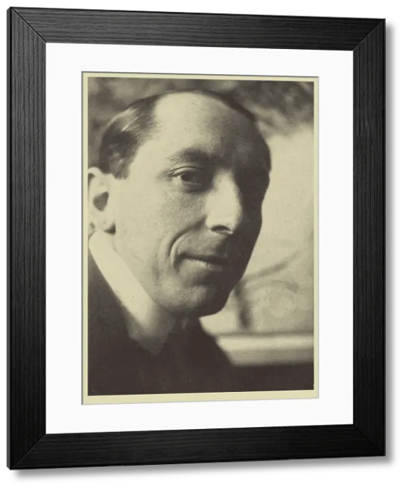 Framed Print : Portrait of Umberto Boccioni (1882-1916), 1913. Creator: Anonymous Framed Print : Portrait of Umberto Boccioni (1882-1916), 1913. Creator: Anonymous