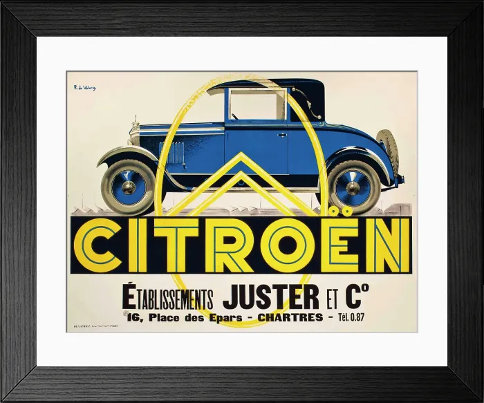 Framed Print : Citroen, c1932. Creator: Valerio, Roger de (1886-1951) Framed Print : Citroen, c1932. Creator: Valerio, Roger de (1886-1951)