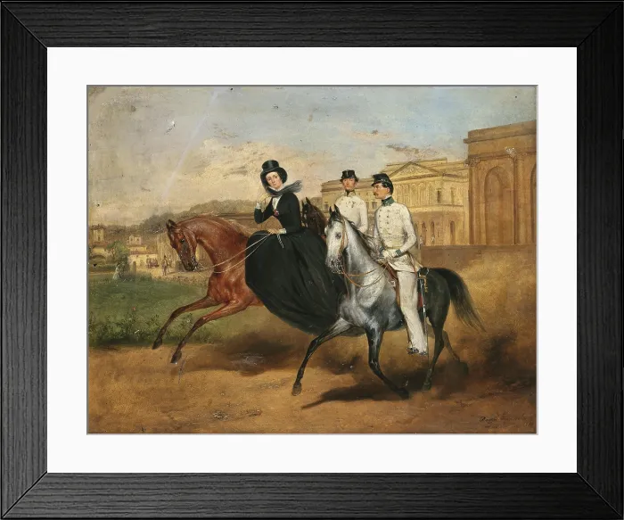 Framed Print : Princess Anna of Saxony (1836-1859), Archduchess of Austria and Grand Princess of Tuscany, 1859. Creator: Richter, Wilhelm (1824-1892) Framed Print : Princess Anna of Saxony (1836-1859), Archduchess of Austria and Grand Princess of Tuscany, 1859. Creator: Richter, Wilhelm (1824-1892)