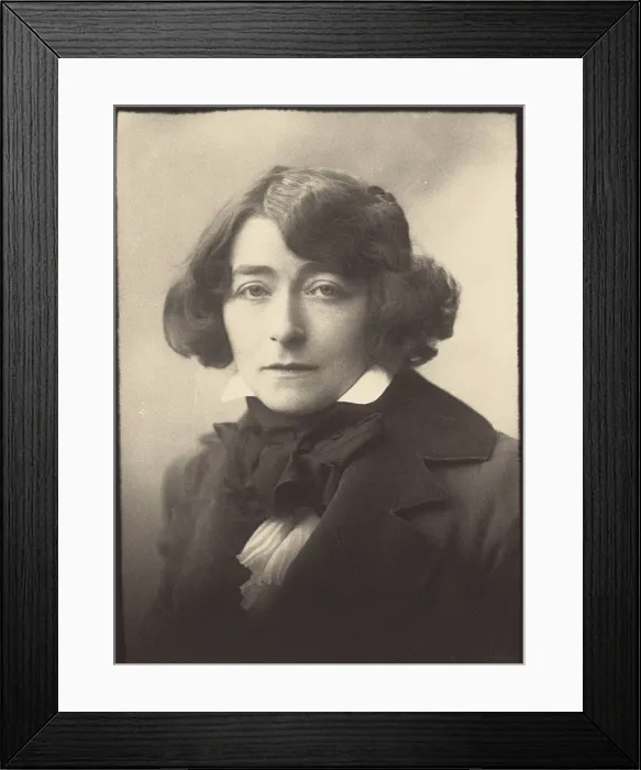 Framed Print : Portrait of Eileen Gray (1878-1976), 1914. Creator: Beresford, George Charles (1864-1938) Framed Print : Portrait of Eileen Gray (1878-1976), 1914. Creator: Beresford, George Charles (1864-1938)