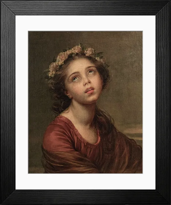 Framed Print : Portrait of the artist's Daughter, 1792. Creator: Vigee Le Brun, Louise Elisabeth (1755-1842). Portrait of the artist's Daughter, 1792 Framed Print : Portrait of the artist's Daughter, 1792. Creator: Vigee Le Brun, Louise Elisabeth (1755-1842). Portrait of the artist's Daughter, 1792