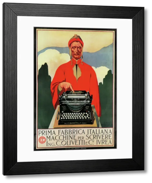Framed Print : Olivetti M1, 1912. Creator: Wolf Ferrari, Teodoro (1878-1945) Framed Print : Olivetti M1, 1912. Creator: Wolf Ferrari, Teodoro (1878-1945)