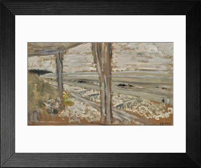 Framed Print : La Greve, 1900-1910. Creator: Vuillard, Edouard (1868-1940)