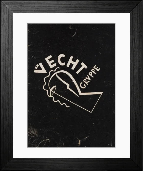 Framed Print : Uecht Gruppe Stuttgart, 1919. Creator: Baumeister, Willi (1889-1955) Framed Print : Uecht Gruppe Stuttgart, 1919. Creator: Baumeister, Willi (1889-1955)