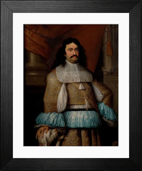 Framed Print : Portrait of Ranuccio II Farnese (1630-1694), Duke of Parma, 1662. Creator: Denys, Frans (c. 1610-1670) Framed Print : Portrait of Ranuccio II Farnese (1630-1694), Duke of Parma, 1662. Creator: Denys, Frans (c. 1610-1670)