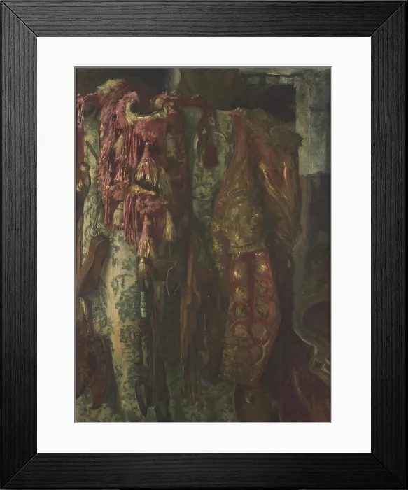 Framed Print : Still life with Bolero, 1933. Creator: Fortuny y Madrazo, Mariano (1871-1949) Framed Print : Still life with Bolero, 1933. Creator: Fortuny y Madrazo, Mariano (1871-1949)