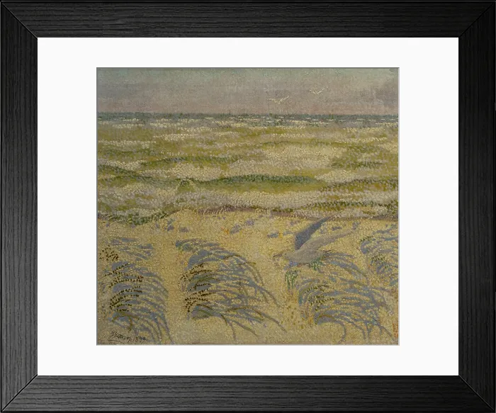 Framed Print : Dune and Sea, c1899. Creator: Toorop, Jan (1858-1928) Framed Print : Dune and Sea, c1899. Creator: Toorop, Jan (1858-1928)