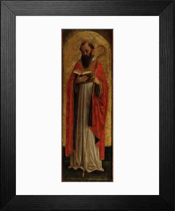 Framed Print : Saint Theodore of Pavia. Creator: Foppa, Vincenzo (active 1456-1516) Framed Print : Saint Theodore of Pavia. Creator: Foppa, Vincenzo (active 1456-1516)