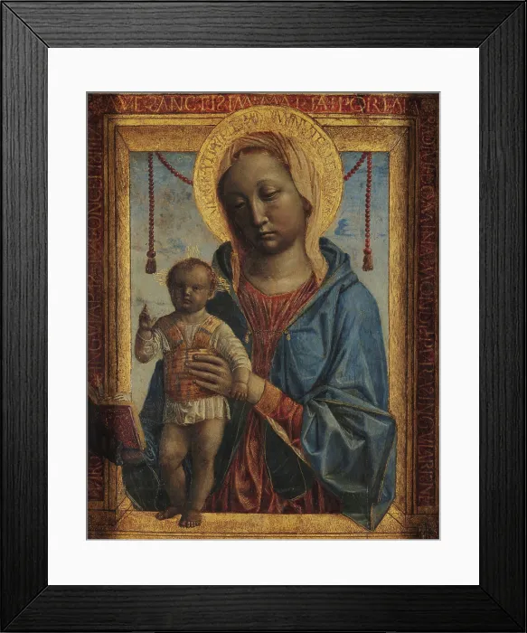 Framed Print : Madonna of the Book (Madonna del Libro), c1475. Creator: Foppa, Vincenzo (active 1456-1516) Framed Print : Madonna of the Book (Madonna del Libro), c1475. Creator: Foppa, Vincenzo (active 1456-1516)