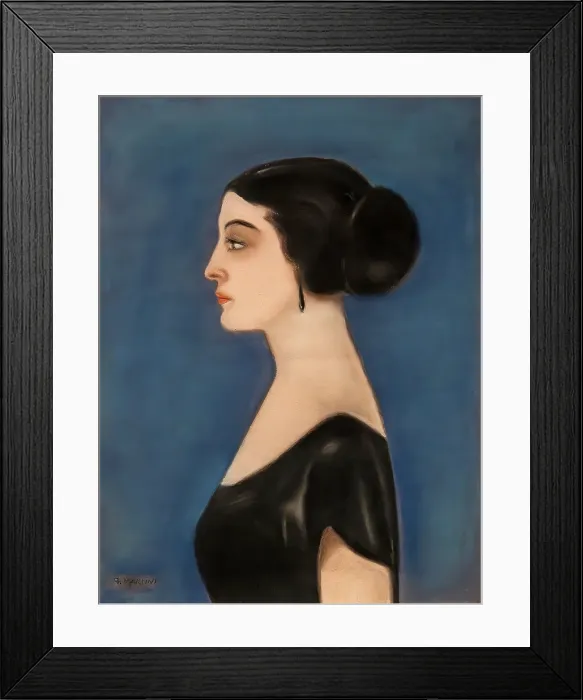 Framed Print : Maria Petringa Martini, 1925. Creator: Martini, Alberto (1876-1954) Framed Print : Maria Petringa Martini, 1925. Creator: Martini, Alberto (1876-1954)
