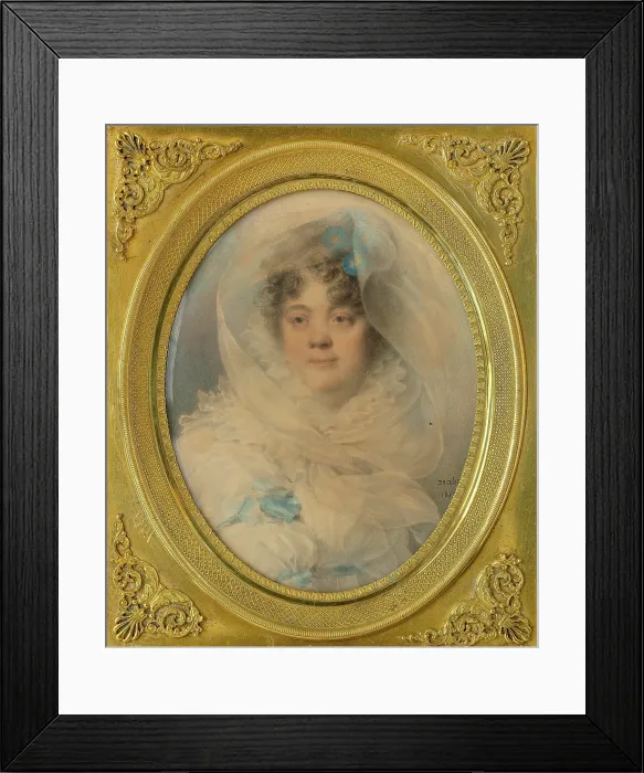 Framed Print : Portrait of Rosalie Dugazon (1755-1821), 1813. Creator: Isabey, Jean-Baptiste (1767-1855) Framed Print : Portrait of Rosalie Dugazon (1755-1821), 1813. Creator: Isabey, Jean-Baptiste (1767-1855)