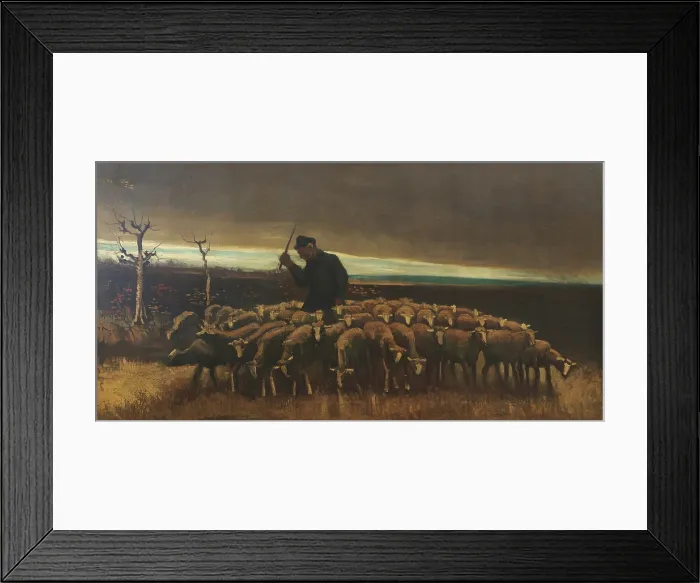 Framed Print : After the storm, 1884. Creator: Gogh, Vincent, van (1853-1890) Framed Print : After the storm, 1884. Creator: Gogh, Vincent, van (1853-1890)