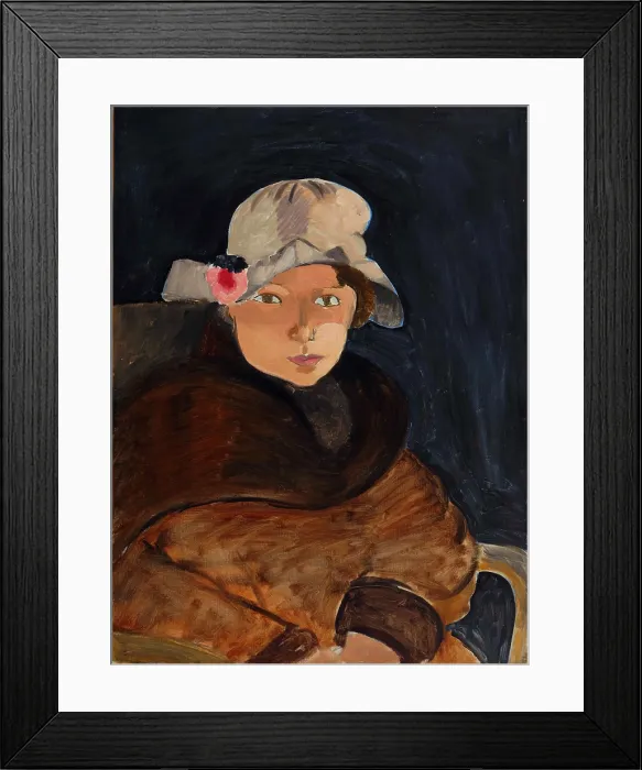 Framed Print : Portrait de Marguerite Matisse, 1918. Creator: Matisse, Henri (1869-1954) Framed Print : Portrait de Marguerite Matisse, 1918. Creator: Matisse, Henri (1869-1954)