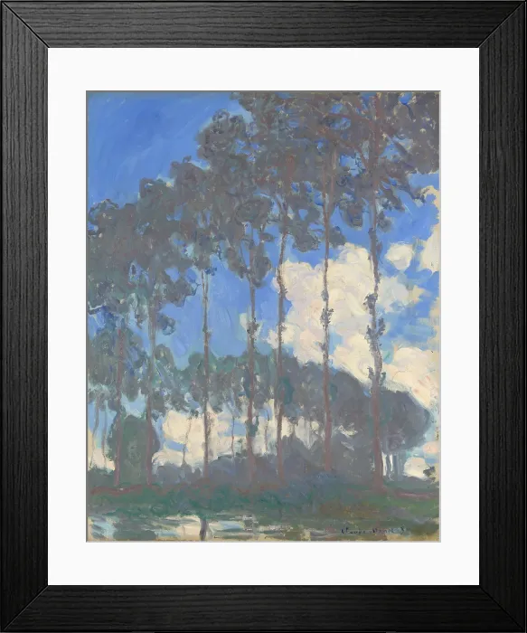 Framed Print : Poplars on the banks of the Epte, 1891. Creator: Monet, Claude (1840-1926) Framed Print : Poplars on the banks of the Epte, 1891. Creator: Monet, Claude (1840-1926)