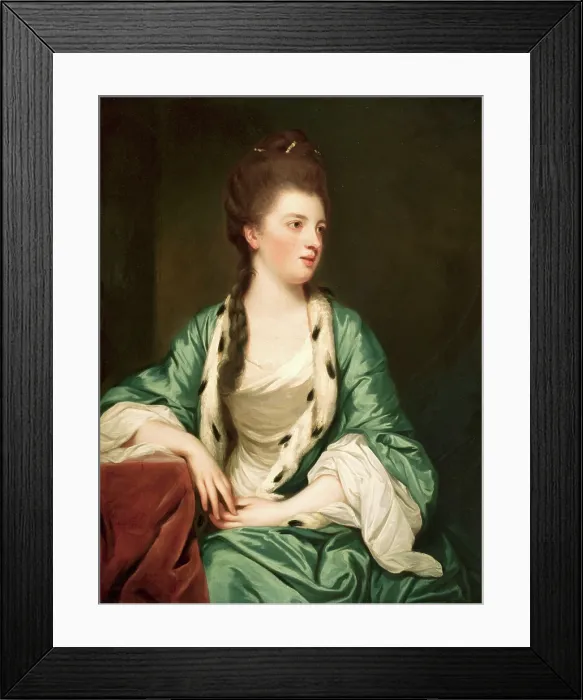 Framed Print : Portrait of Elizabeth Kerr (1745-1780), marchioness of Lothian, 1769. Creator: Reynolds, Sir Joshua (1732-1792) Framed Print : Portrait of Elizabeth Kerr (1745-1780), marchioness of Lothian, 1769. Creator: Reynolds, Sir Joshua (1732-1792)