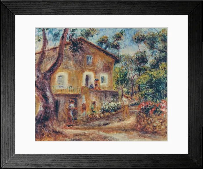 Framed Print : The estate of Les Collettes at Cagnes, 1912. Creator: Renoir, Pierre Auguste (1841-1919) Framed Print : The estate of Les Collettes at Cagnes, 1912. Creator: Renoir, Pierre Auguste (1841-1919)