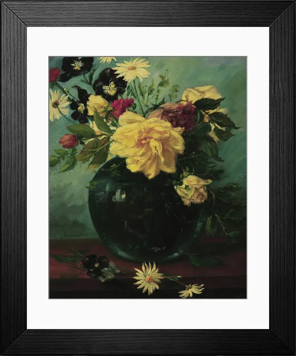 Framed Print : Flowers, 1888. Creator: Sorolla y Bastida, Joaquin (1863-1923) Framed Print : Flowers, 1888. Creator: Sorolla y Bastida, Joaquin (1863-1923)