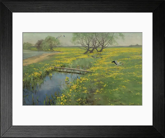 Framed Print : Spring, 1910-1911. Creator: Weyssenhoff, Henryk (1859-1922) Framed Print : Spring, 1910-1911. Creator: Weyssenhoff, Henryk (1859-1922)