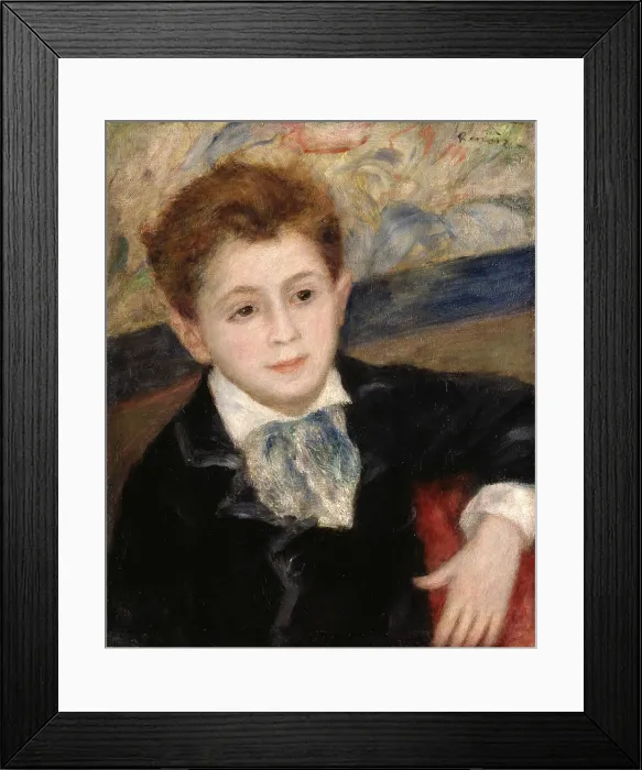 Framed Print : Portrait of Paul Meunier, c1877. Creator: Renoir, Pierre Auguste (1841-1919) Framed Print : Portrait of Paul Meunier, c1877. Creator: Renoir, Pierre Auguste (1841-1919)