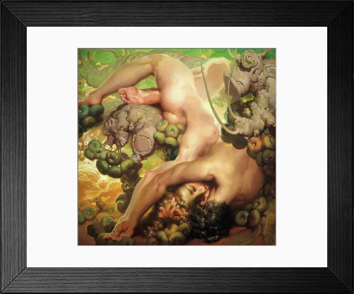 Framed Print : Poema de la Tierra. El Vespero (Poem of the Earth. Evening), 1934-1938. Creator: Nestor, (Nestor Martin-Fernandez de la Torre) (1887-1938) Framed Print : Poema de la Tierra. El Vespero (Poem of the Earth. Evening), 1934-1938. Creator: Nestor, (Nestor Martin-Fernandez de la Torre) (1887-1938)