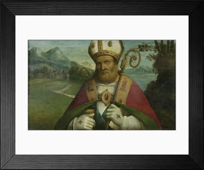 Framed Print : Saint Maurelius, 1520-1530. Creator: Garofalo, Benvenuto Tisi da (1481-1559) Framed Print : Saint Maurelius, 1520-1530. Creator: Garofalo, Benvenuto Tisi da (1481-1559)