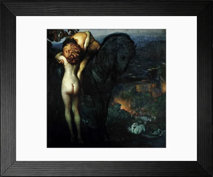 Framed Print : Berenice, 1909. Creator: Nestor, (Nestor Martin-Fernandez de la Torre) (1887-1938) Framed Print : Berenice, 1909. Creator: Nestor, (Nestor Martin-Fernandez de la Torre) (1887-1938)