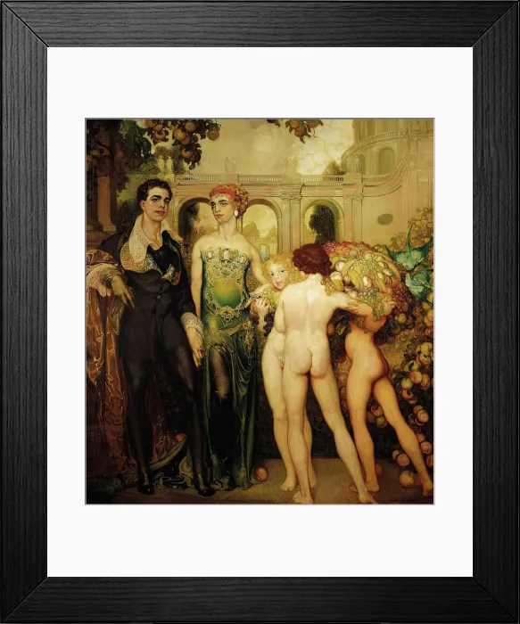 Framed Print : Epitalamio o Las bodas del principe Nestor (Epithalamium or The Marriage of Prince Nestor), 1909 Framed Print : Epitalamio o Las bodas del principe Nestor (Epithalamium or The Marriage of Prince Nestor), 1909