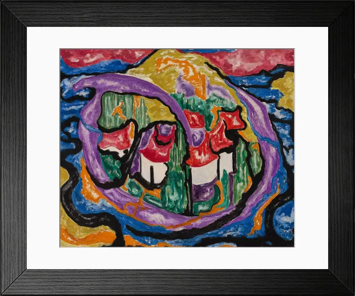 Framed Print : Painting no. 66, 1917. Creator: Heemskerck, Jacoba van (1876-1923) Framed Print : Painting no. 66, 1917. Creator: Heemskerck, Jacoba van (1876-1923)
