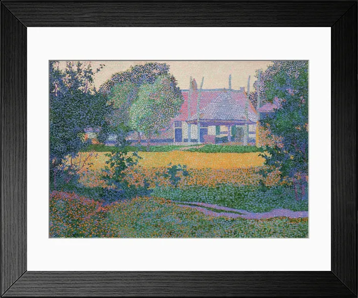 Framed Print : De Bataaf Farm, 1895. Creator: Aarts, Johan Joseph (1871-1934) Framed Print : De Bataaf Farm, 1895. Creator: Aarts, Johan Joseph (1871-1934)