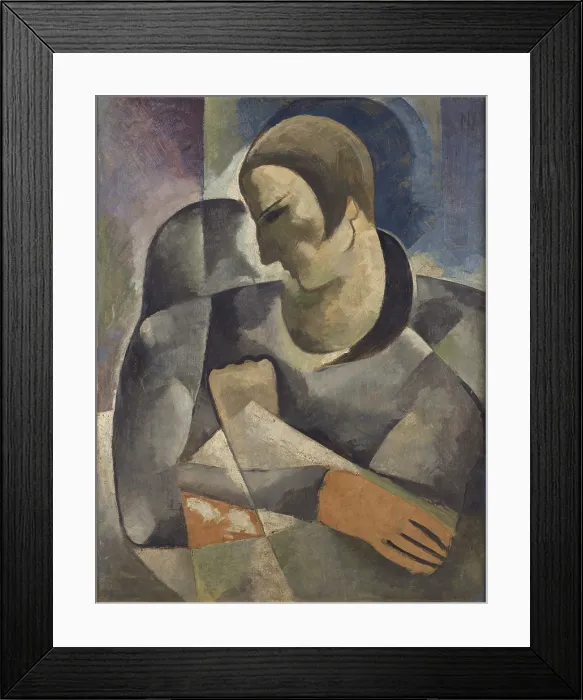 Framed Print : Self-portrait, 1930. Creator: Nery, Ismael (1900-1934) Framed Print : Self-portrait, 1930. Creator: Nery, Ismael (1900-1934)