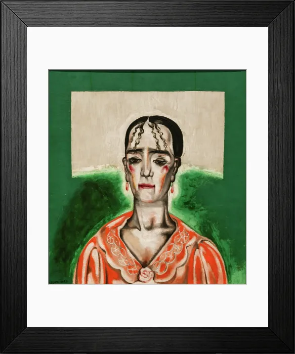 Framed Print : La espanola, c1910-1915. Creator: Blanchard, Maria (1881-1932) Framed Print : La espanola, c1910-1915. Creator: Blanchard, Maria (1881-1932)
