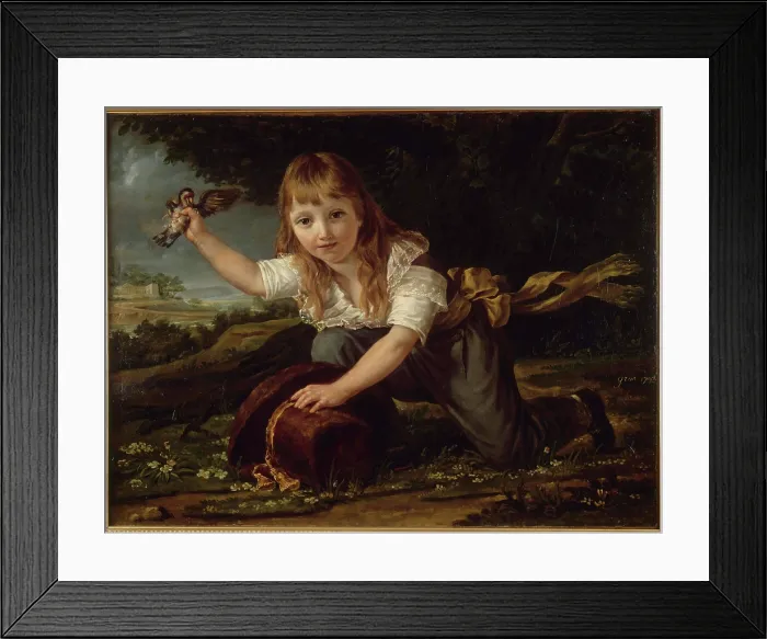 Framed Print : Portrait de Paulin des Hours (1788-1878), 1793. Creator: Gros, Antoine Jean, Baron (1771-1835) Framed Print : Portrait de Paulin des Hours (1788-1878), 1793. Creator: Gros, Antoine Jean, Baron (1771-1835)