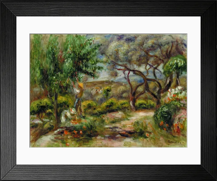 Framed Print : Les Collettes, c1908. Creator: Renoir, Pierre Auguste (1841-1919) Framed Print : Les Collettes, c1908. Creator: Renoir, Pierre Auguste (1841-1919)