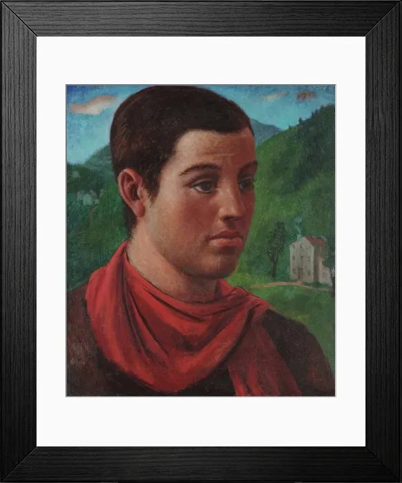 Framed Print : Testone, 1926-1927. Creator: Oppi, Ubaldo (1889-1942) Framed Print : Testone, 1926-1927. Creator: Oppi, Ubaldo (1889-1942)