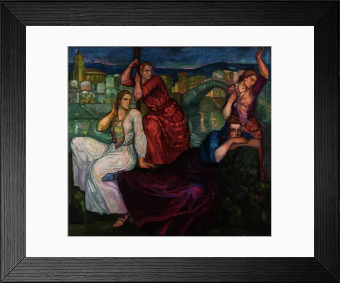 Framed Print : The women of the sea, c1916. Creator: Maeztu, Gustavo de (1887-1947) Framed Print : The women of the sea, c1916. Creator: Maeztu, Gustavo de (1887-1947)