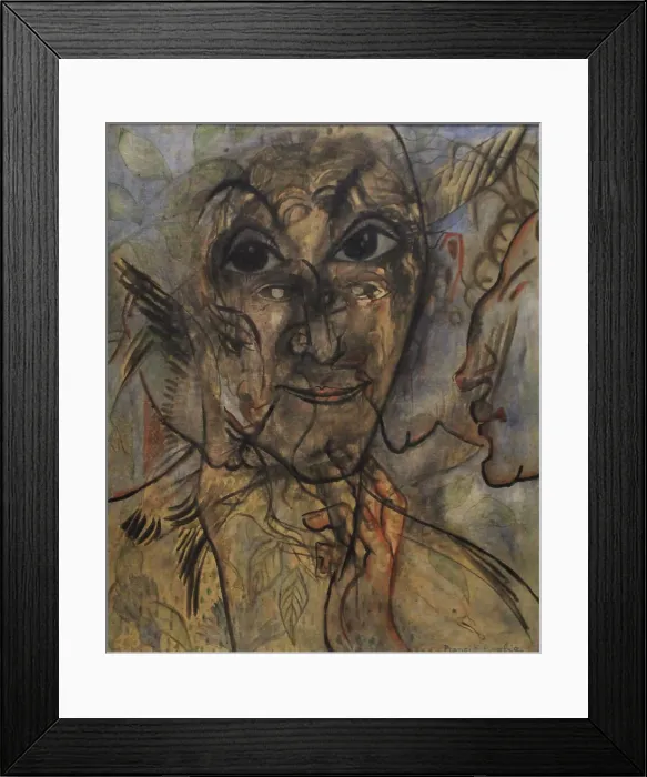 Framed Print : Portrait of Maria Lani, 1928-1929. Creator: Picabia, Francis (1879-1953) Framed Print : Portrait of Maria Lani, 1928-1929. Creator: Picabia, Francis (1879-1953)