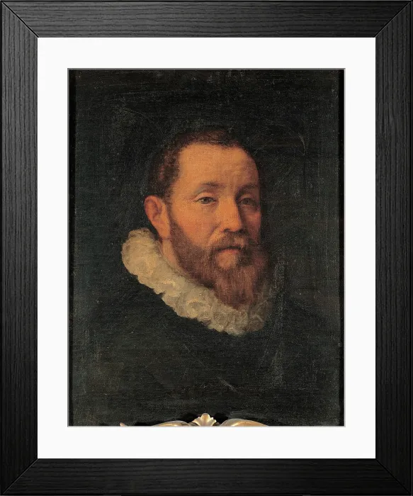 Framed Print : Self-portrait, Early 17th cen.. Creator: Zuccari, Federico (1539-1609) Framed Print : Self-portrait, Early 17th cen.. Creator: Zuccari, Federico (1539-1609)