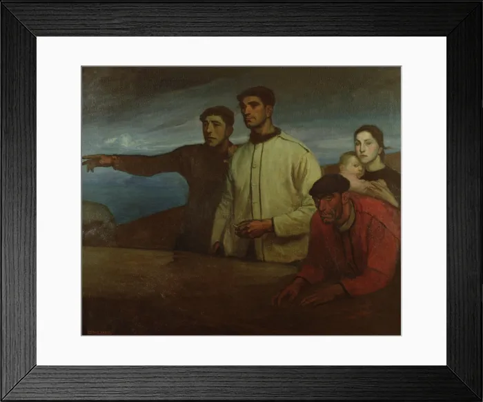 Framed Print : The Gale Wind, c1911-1912. Creator: Arteta, Aurelio (1879-1940) Framed Print : The Gale Wind, c1911-1912. Creator: Arteta, Aurelio (1879-1940)